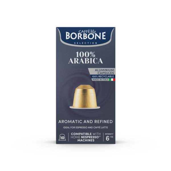 100% Arabica - 100 Adet Alüminyum Nespresso®* Makinesine Uyumlu Kapsül