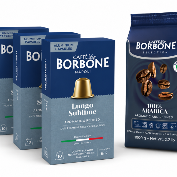 30 adet Borbone Kapsül ve 1 Kg %100 Arabica Çekirdek Kahve Arçelik EM 8550 Imperium Barista® Öğütücülü Yarı Otomatik Espresso Makinesi il uyumlu